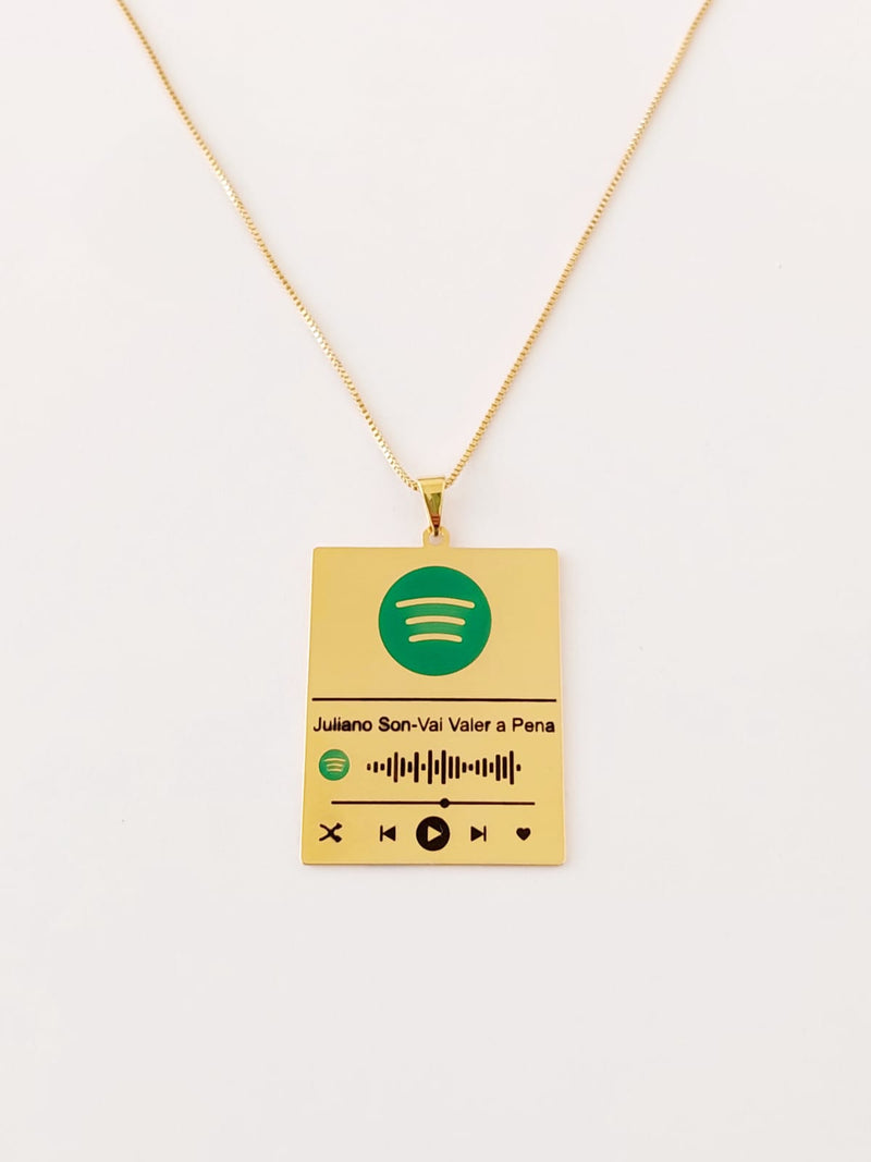 Colar Personalizado Spotify