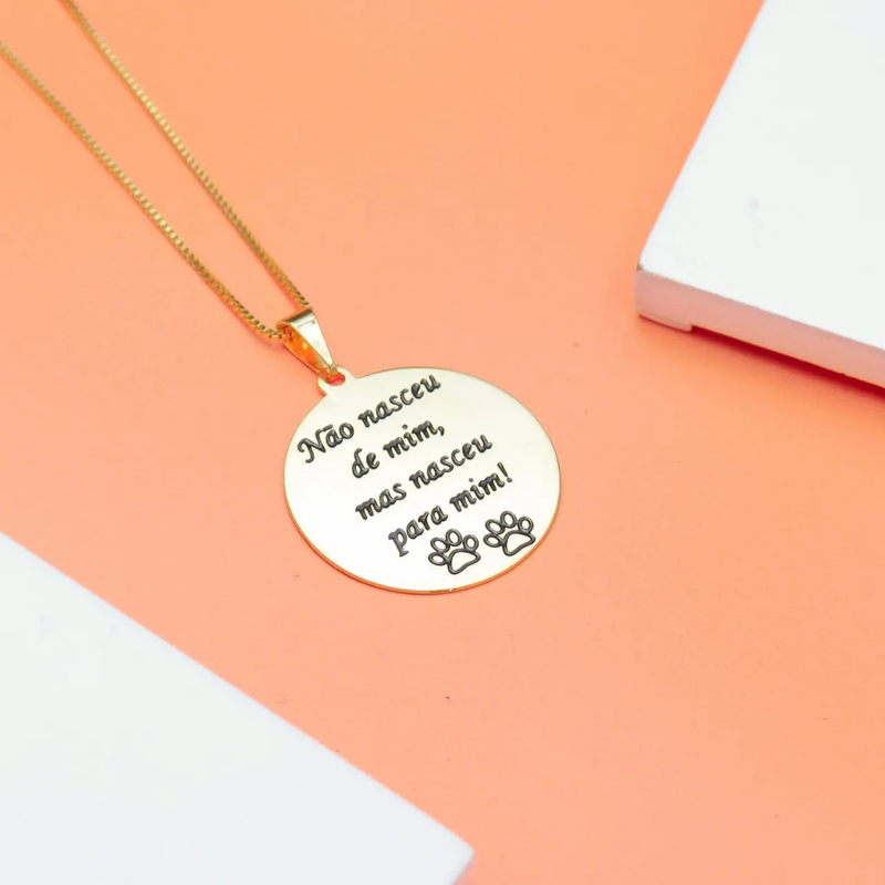Colar Frases Meu Pet