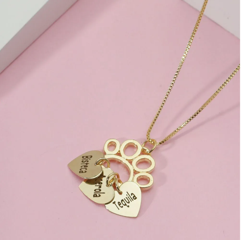 Colar de Patinha Personalizado