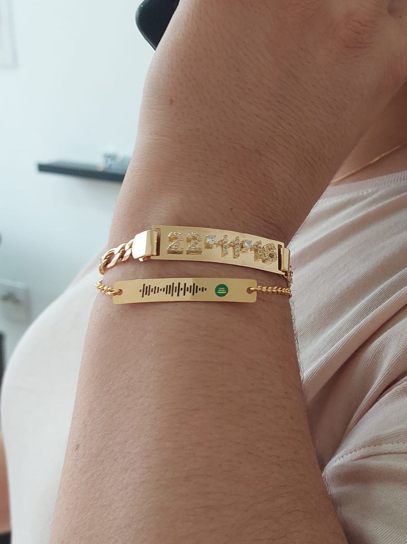 Pulseira Personalizada Spotify