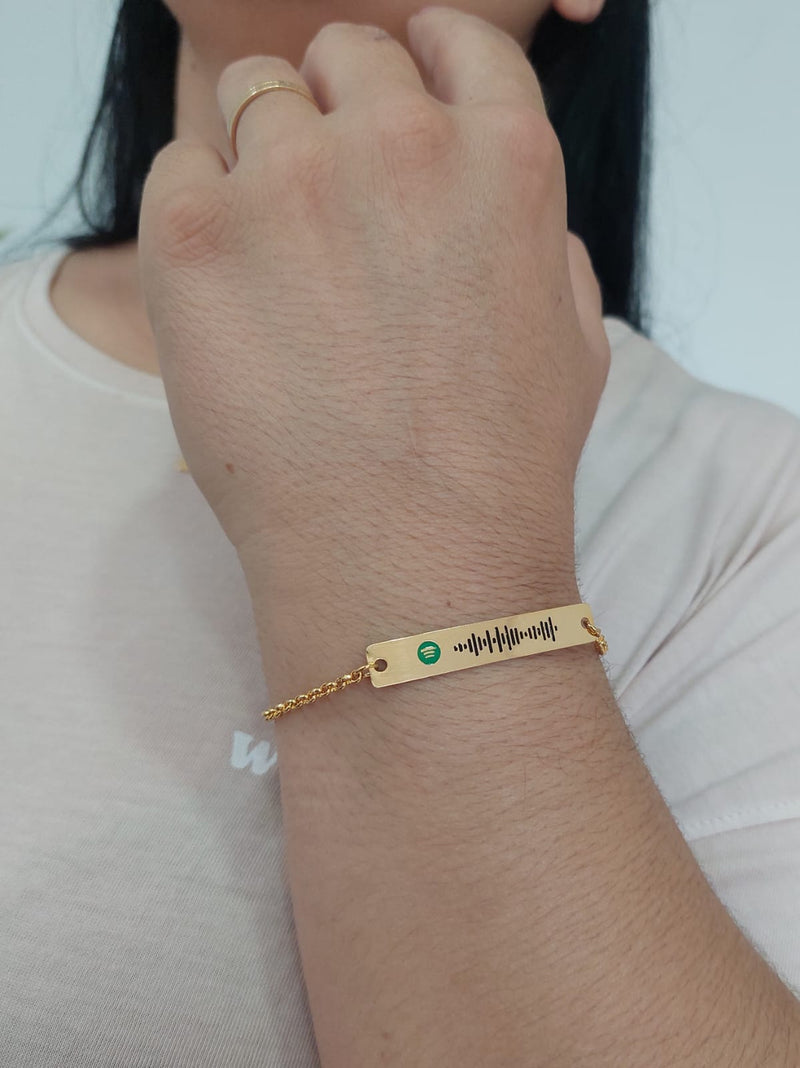 Pulseira Personalizada Spotify